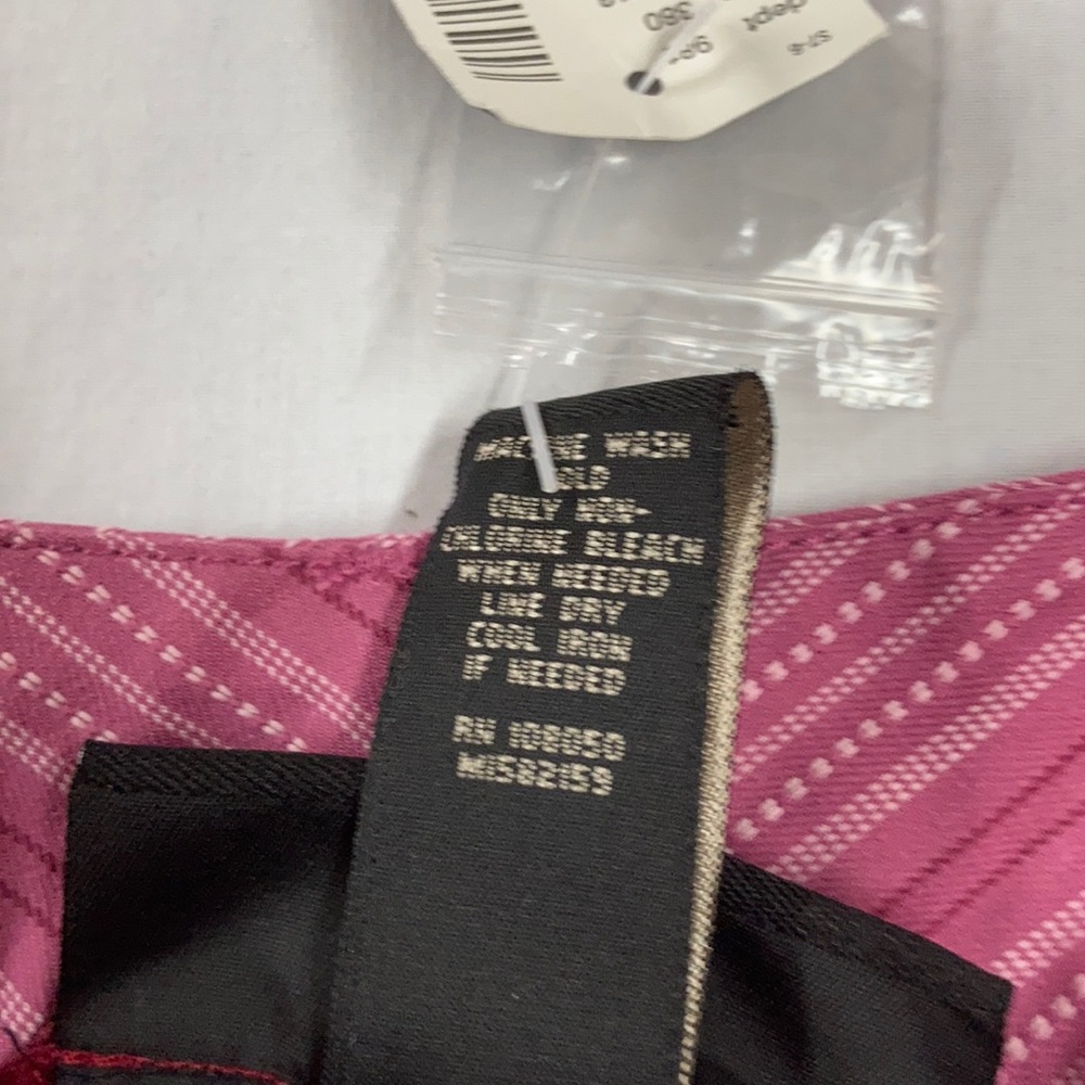 NWT Venezia Raspberry Color Pant Size 24 - Picture 4 of 9